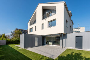 A-Z Holzbauplanung, Referenz-Projekt Konstruktion Planung DEFH Haus Außenansicht